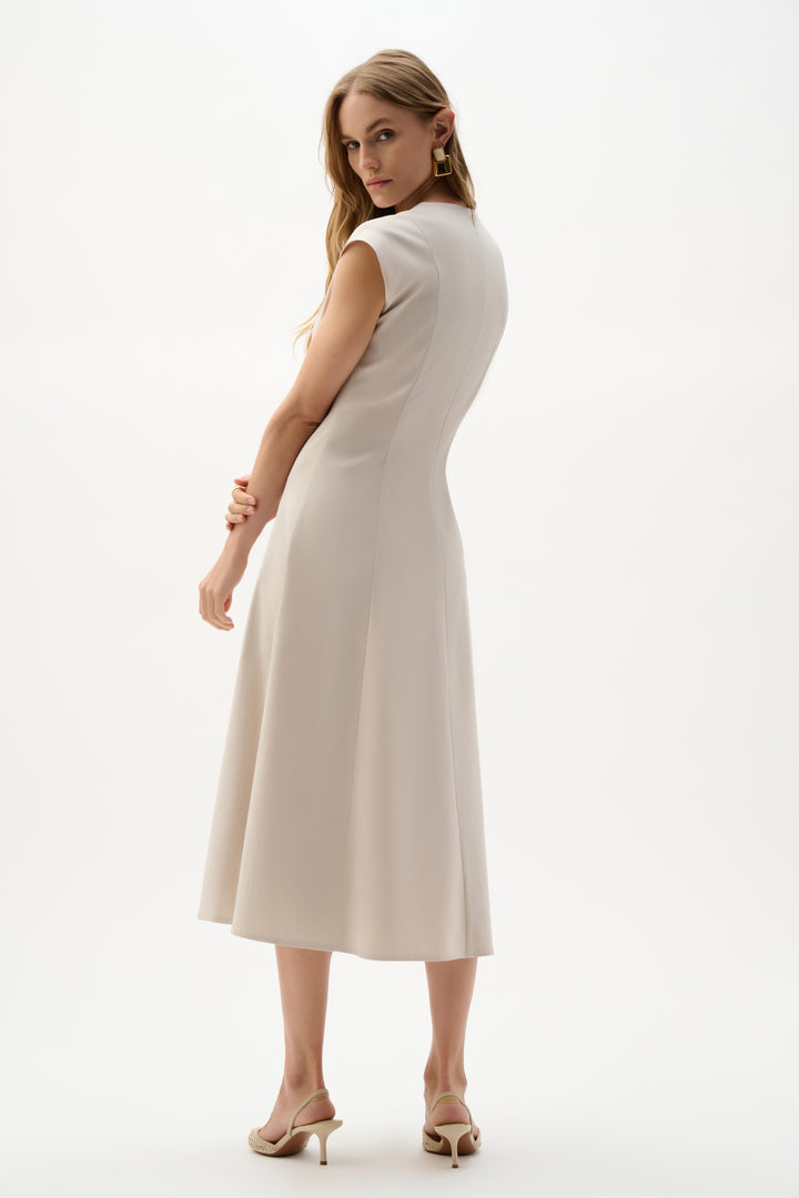 Melange Millennium Fit And Flare Dress 262129