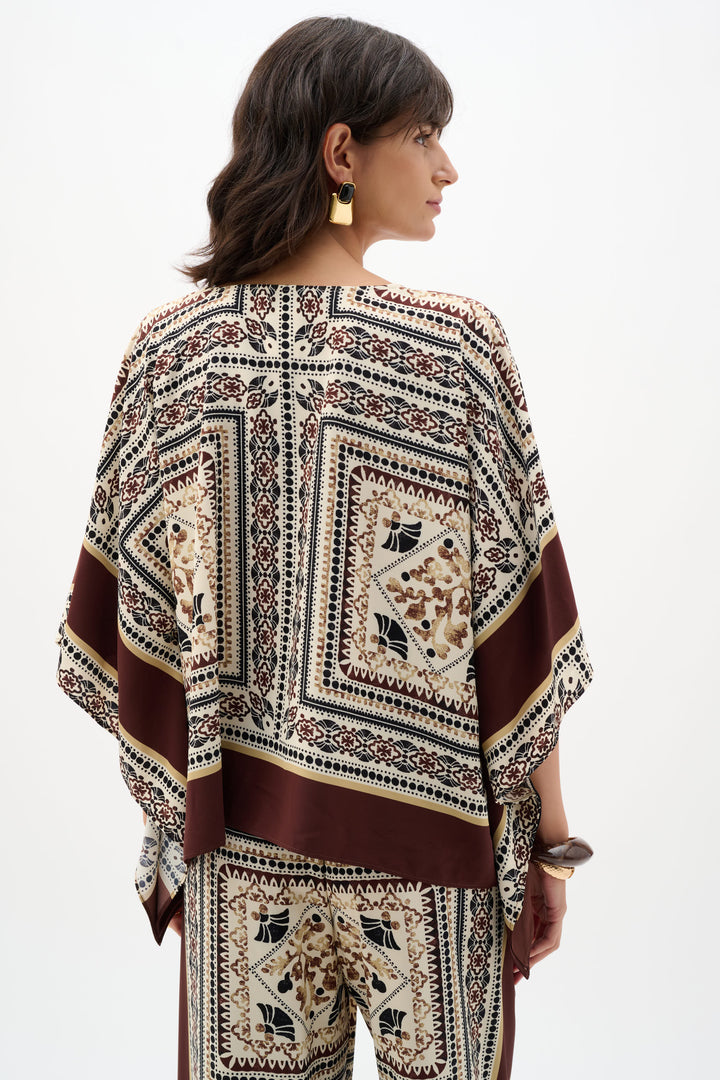 Georgette Printed Poncho Top 262260
