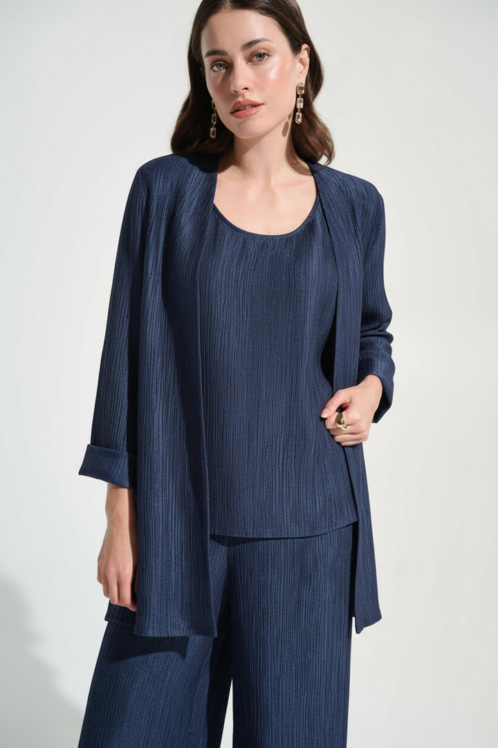 Crinkle Jacquard Straight Cover-Up 262720