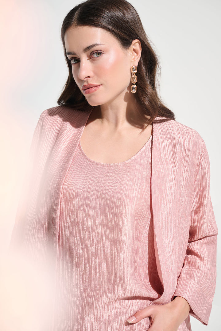 Crinkle Jacquard Straight Cover-Up 262720