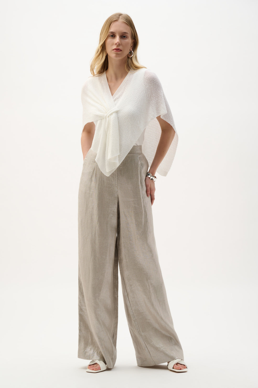 Soft Knit Draped Pull-Through Cover-Up 262965