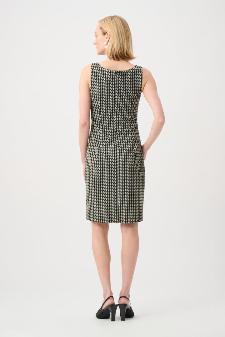 Jacquard Geometric Shift Dress Style 263018