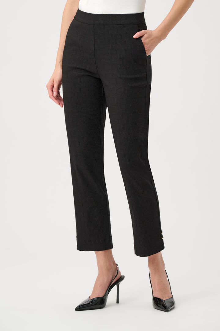 Jacquard Slim Fit Pull-On Pants Style 263042