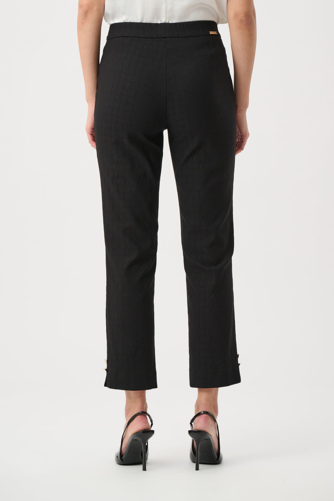 Jacquard Slim Fit Pull-On Pants Style 263042