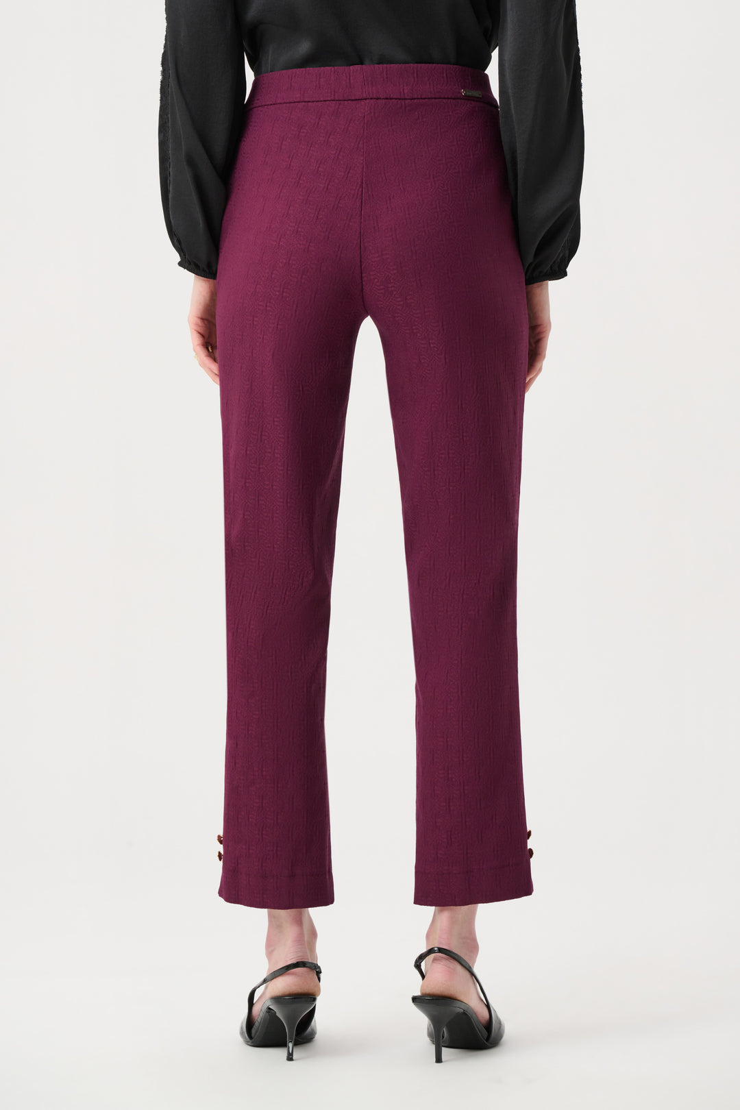 Jacquard Slim Fit Pull-On Pants Style 263042