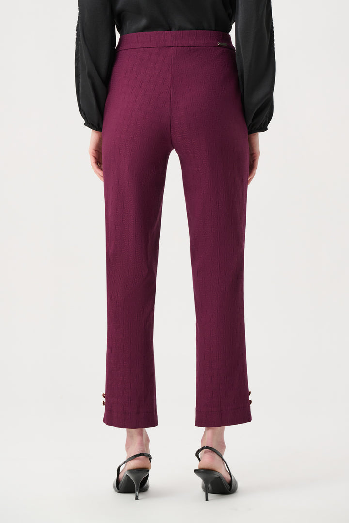 Jacquard Slim Fit Pull-On Pants Style 263042