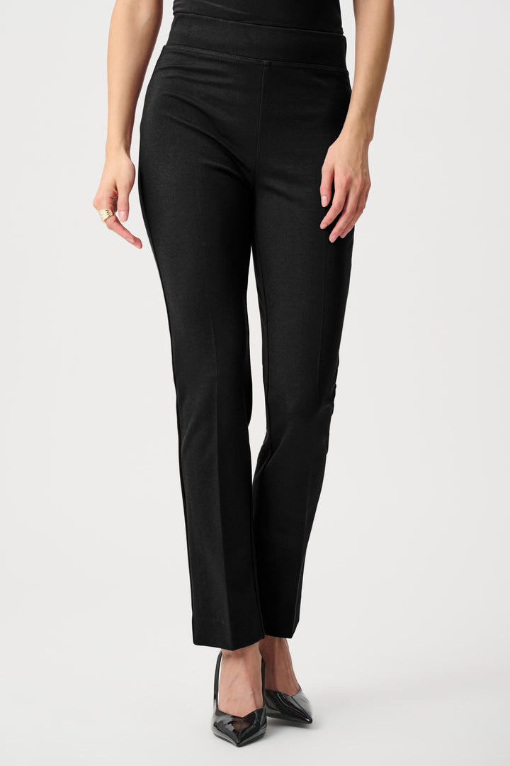 Heavy Knit Straight Pull-On Pants Style 263045