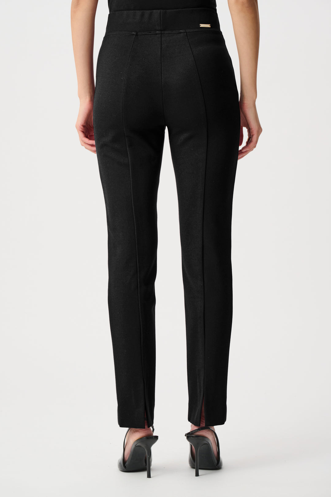 Heavy Knit Straight Pull-On Pants Style 263045