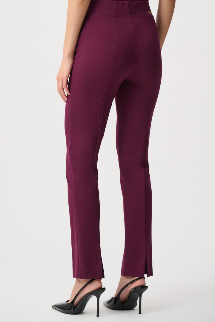 Heavy Knit Straight Pull-On Pants Style 263045