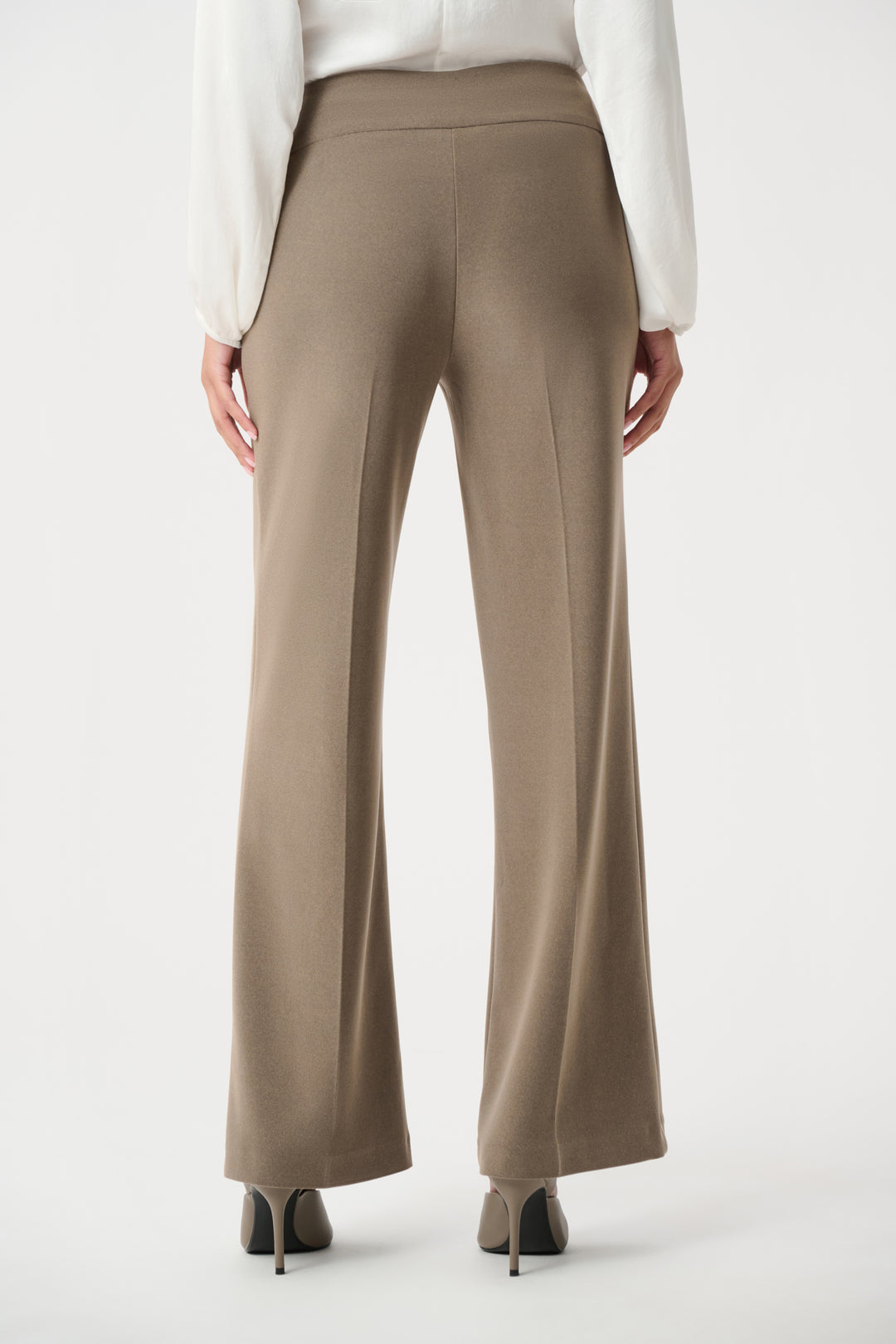 Silky Knit Wide-Leg Pull-On Pants Style 263074