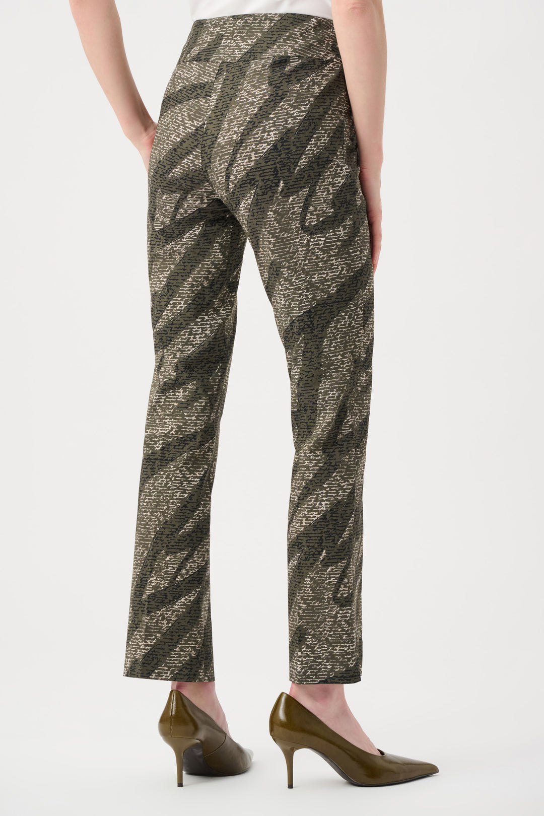Millennium Abstract Print Pull-On Pants Style 263080