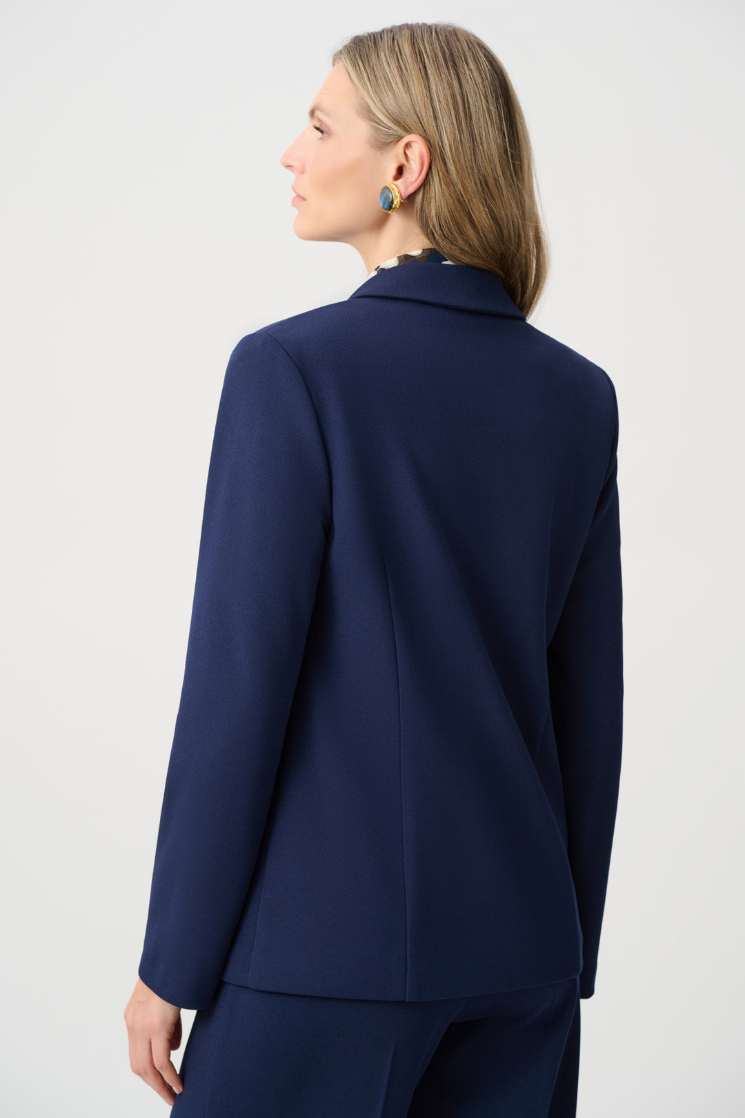 Scuba Crepe Fitted Blazer Style 263086