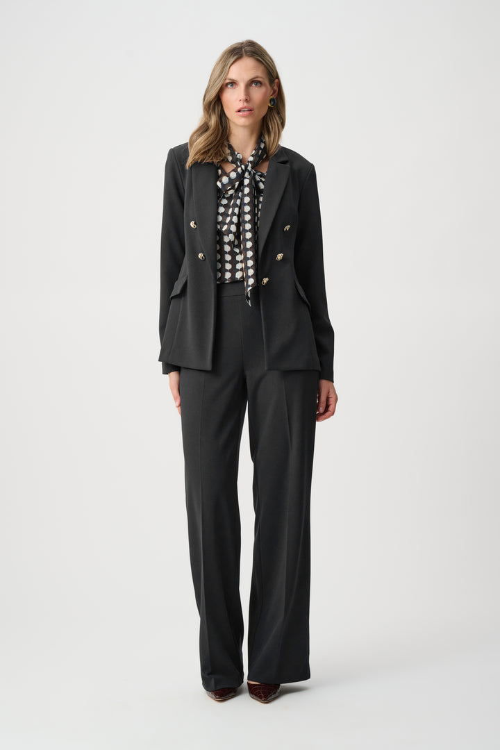 Scuba Crepe Wide Leg Pull-On Pants Style 263090