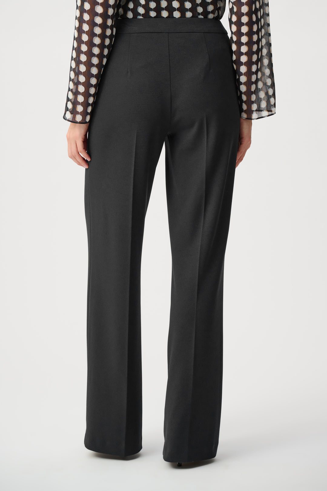 Scuba Crepe Wide Leg Pull-On Pants Style 263090