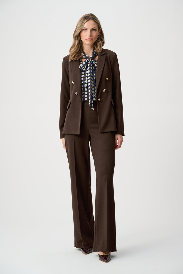 Scuba Crepe Wide Leg Pull-On Pants Style 263090