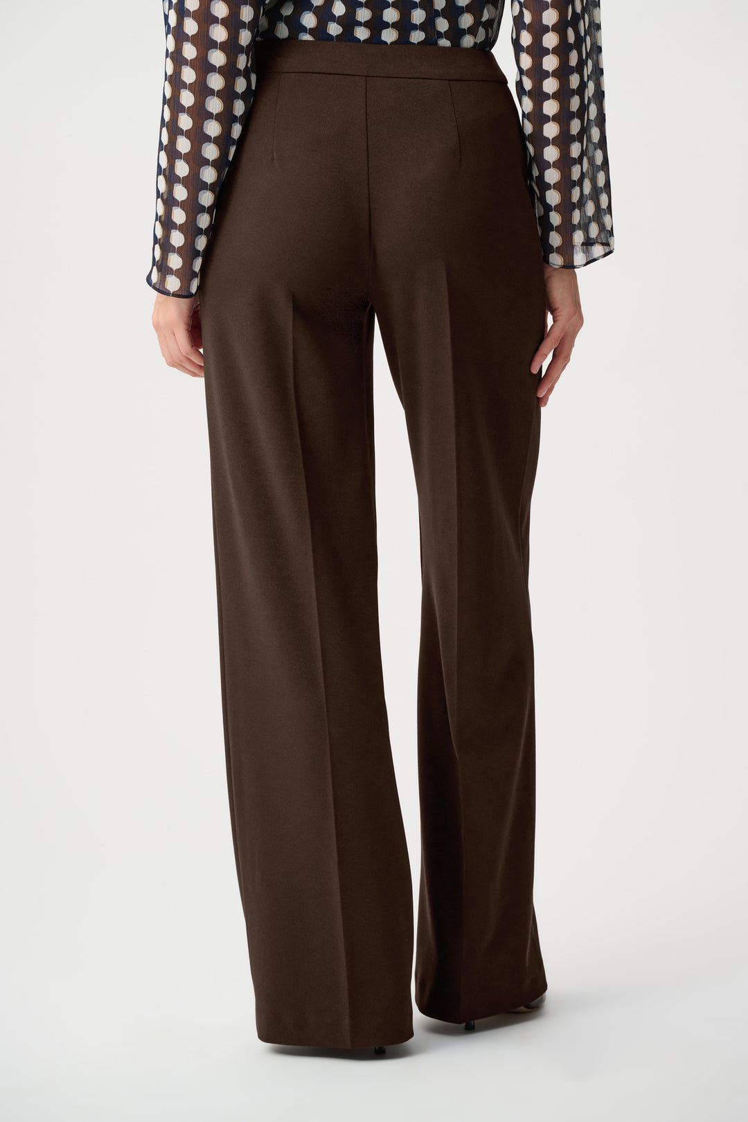 Scuba Crepe Wide Leg Pull-On Pants Style 263090