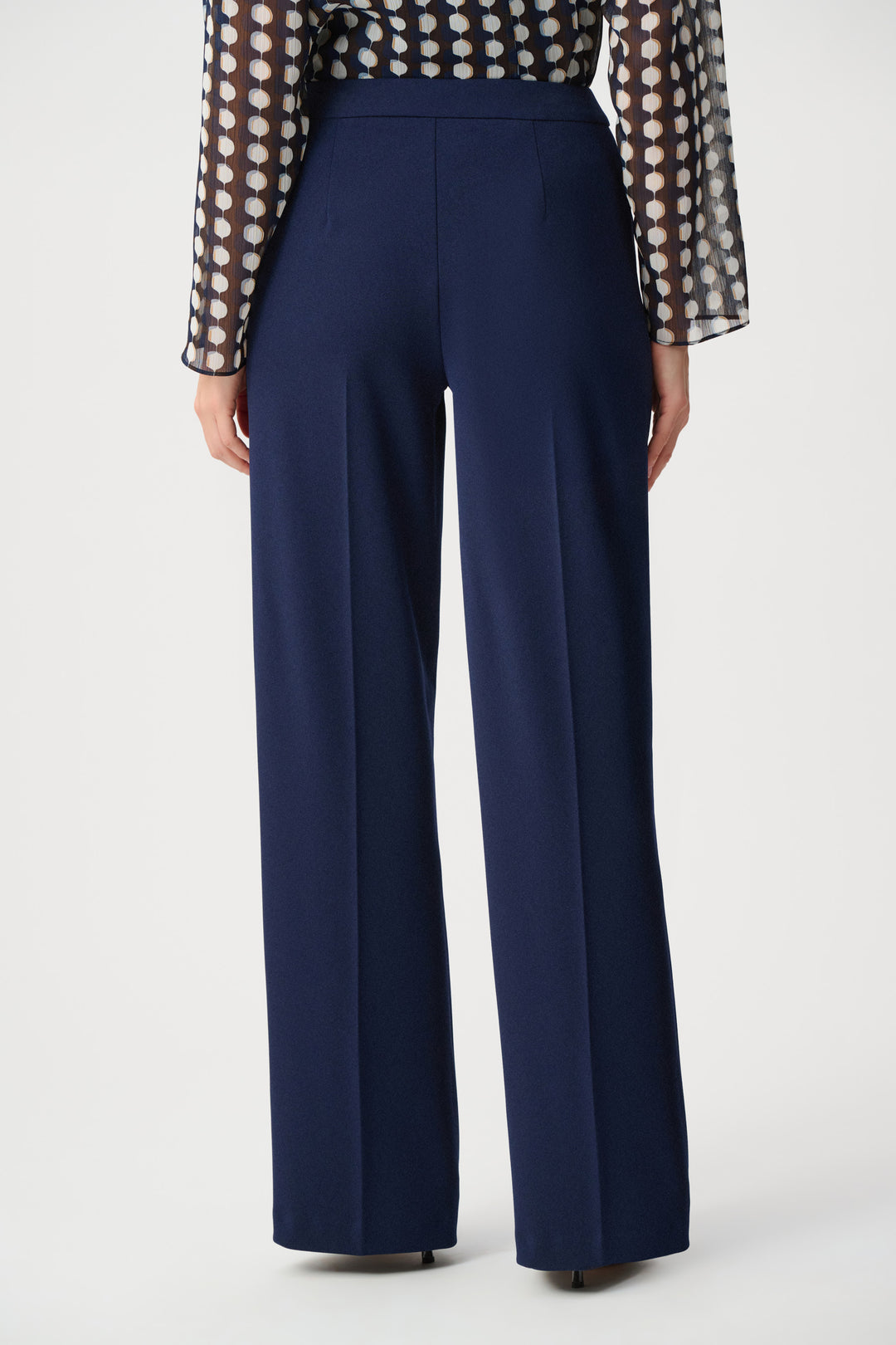 Scuba Crepe Wide Leg Pull-On Pants Style 263090