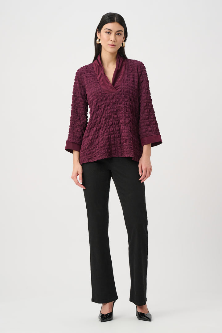 Bubble Jacquard & Memory Straight Top Style 263095