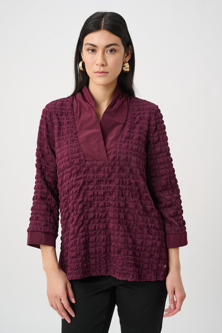Bubble Jacquard & Memory Straight Top Style 263095
