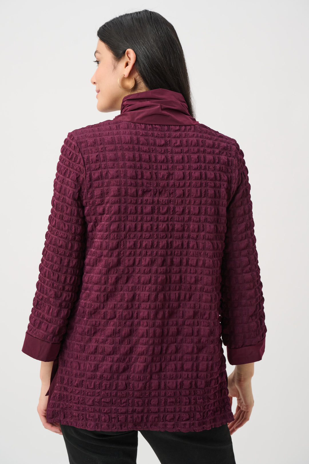 Bubble Jacquard & Memory Straight Top Style 263095