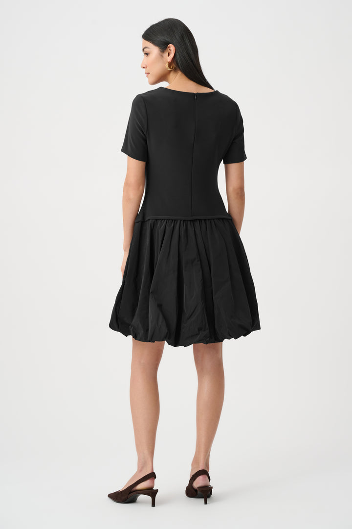 Silky Knit & Memory Fit And Flare Dress Style 263130