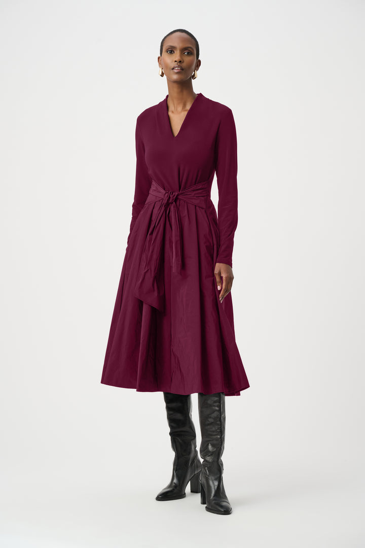 Silky Knit and Memory Fit and Flare Dress Style 263145
