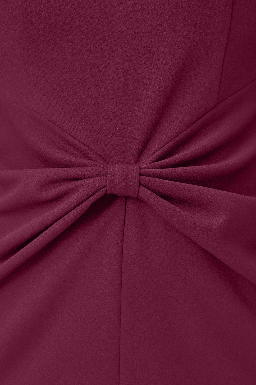 Scuba Crepe Knotted-Waist Sheath Dress Style 263150