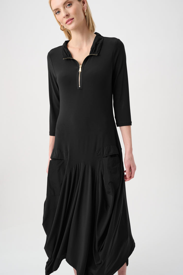 Silky Knit And Memory Cocoon Dress Style 263159