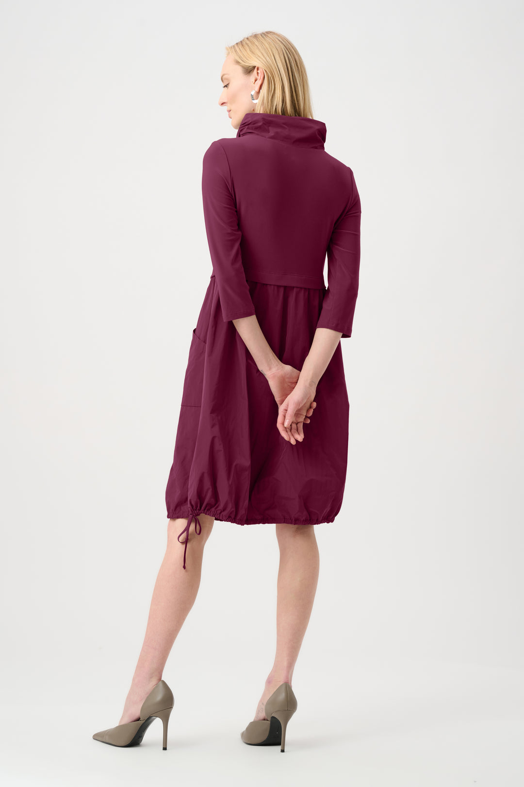 Silky Knit and Memory Cocoon Dress Style 263170