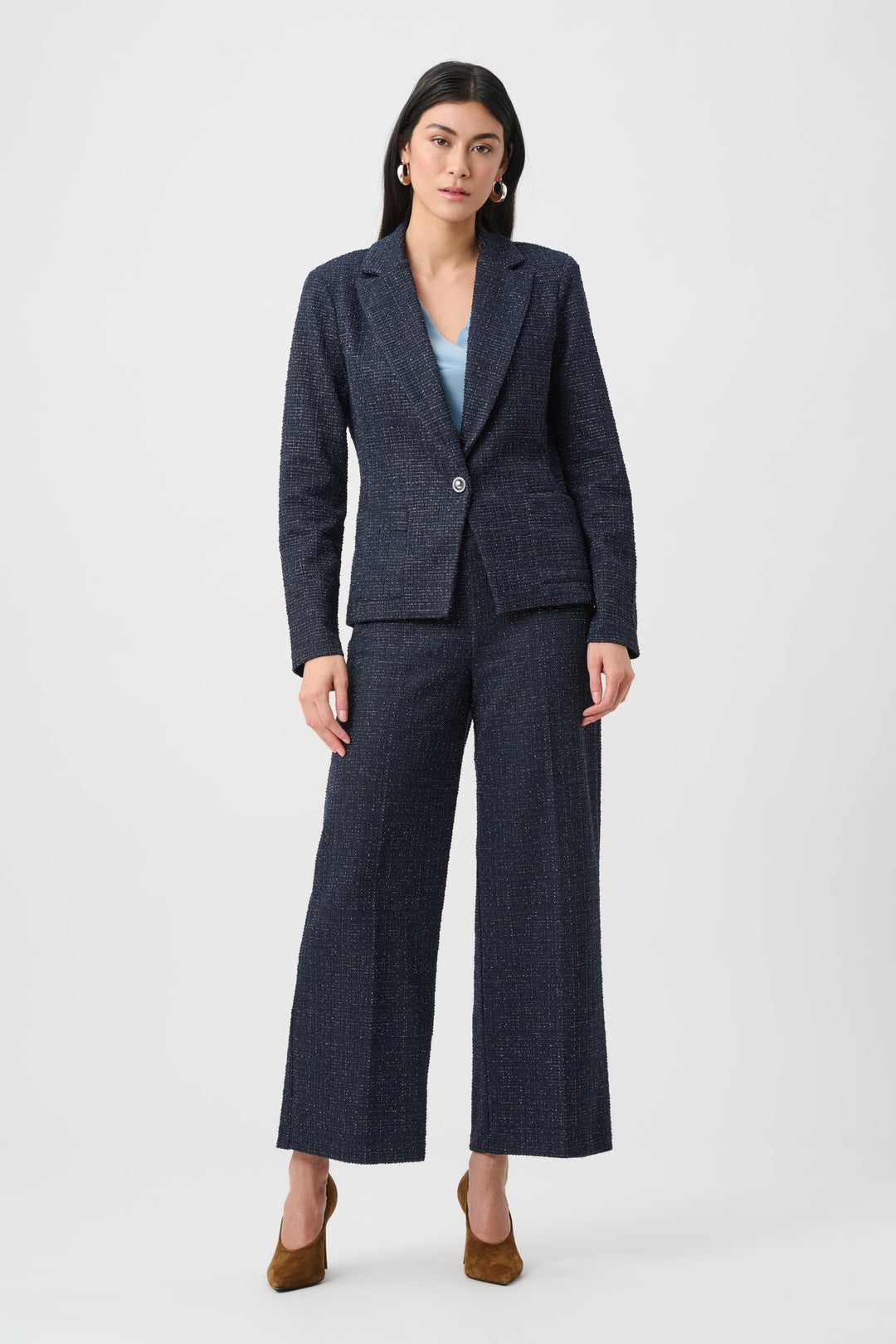Lurex Boucle Fitted Blazer Style 263214