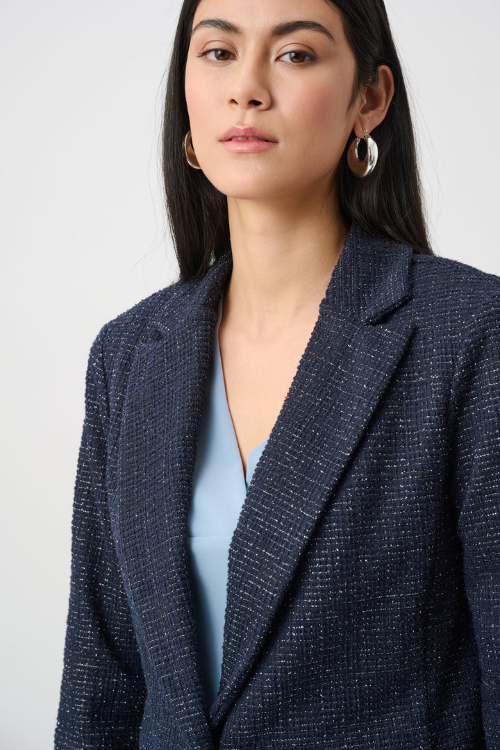 Lurex Boucle Fitted Blazer Style 263214
