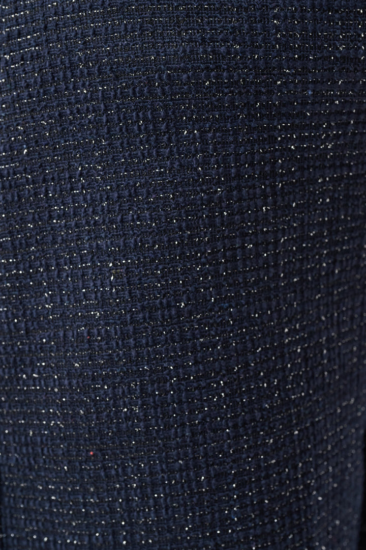Lurex Boucle Wide-Leg Pull-On Pants Style 263215