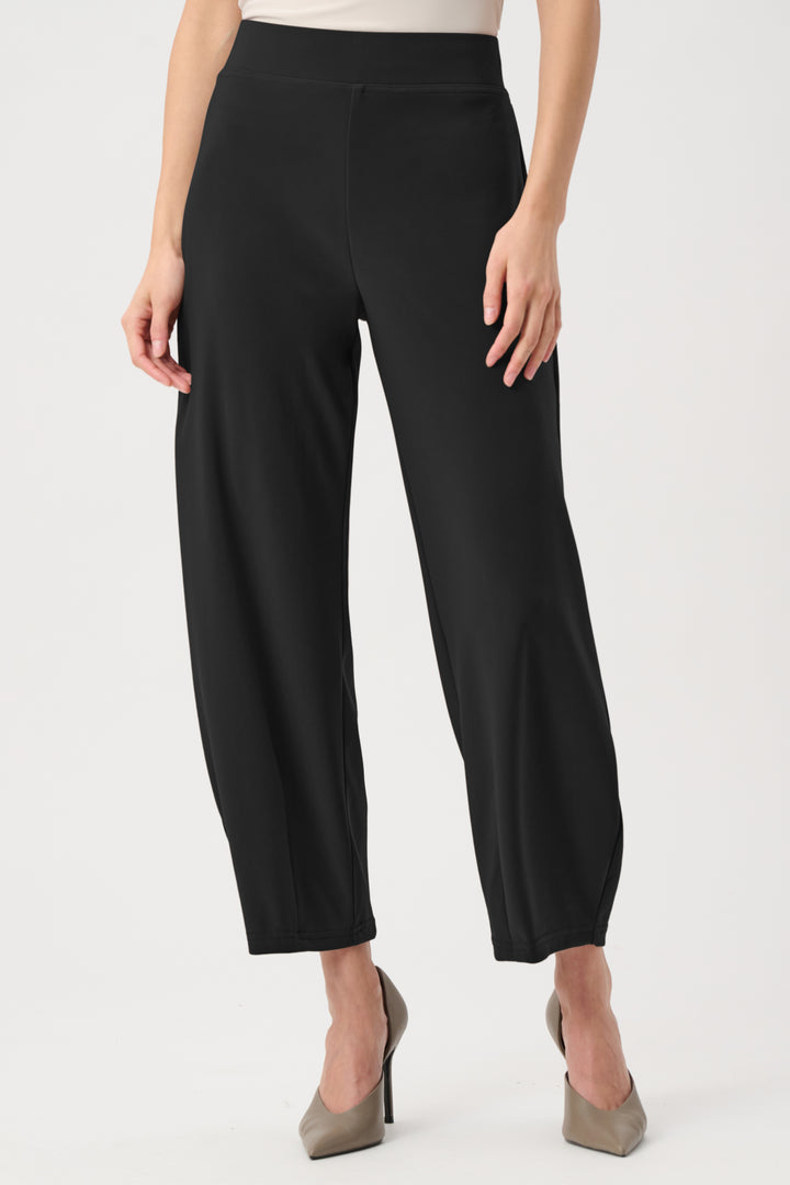 Melange Silky Knit Balloon Pull-On Pants Style 263217