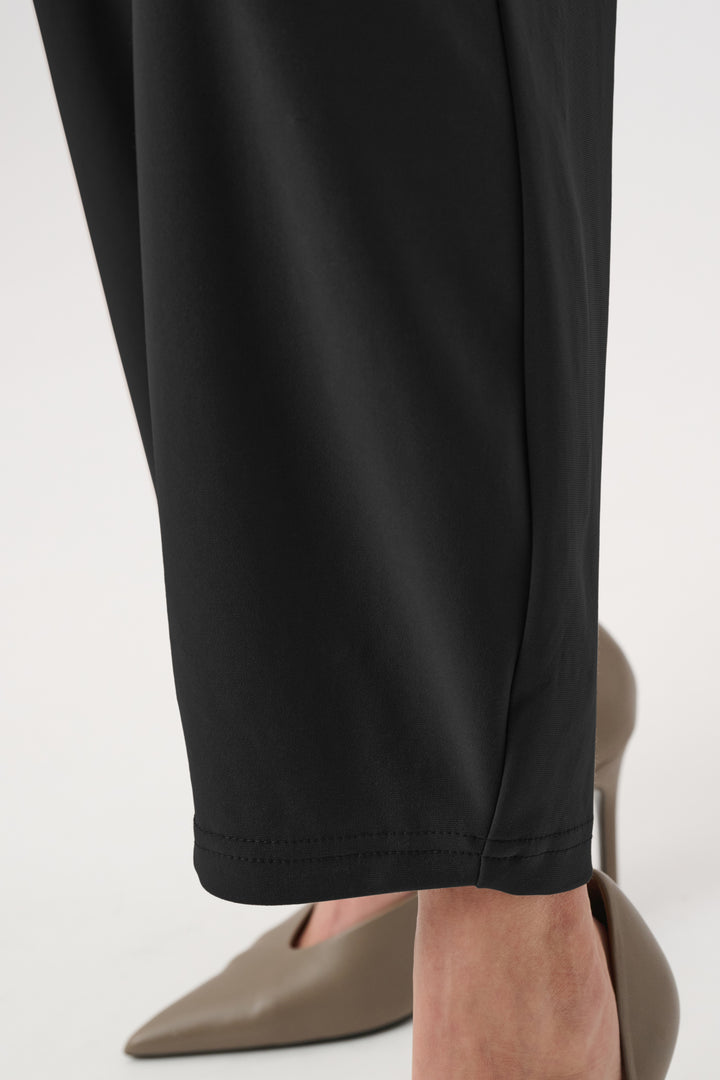 Melange Silky Knit Balloon Pull-On Pants Style 263217