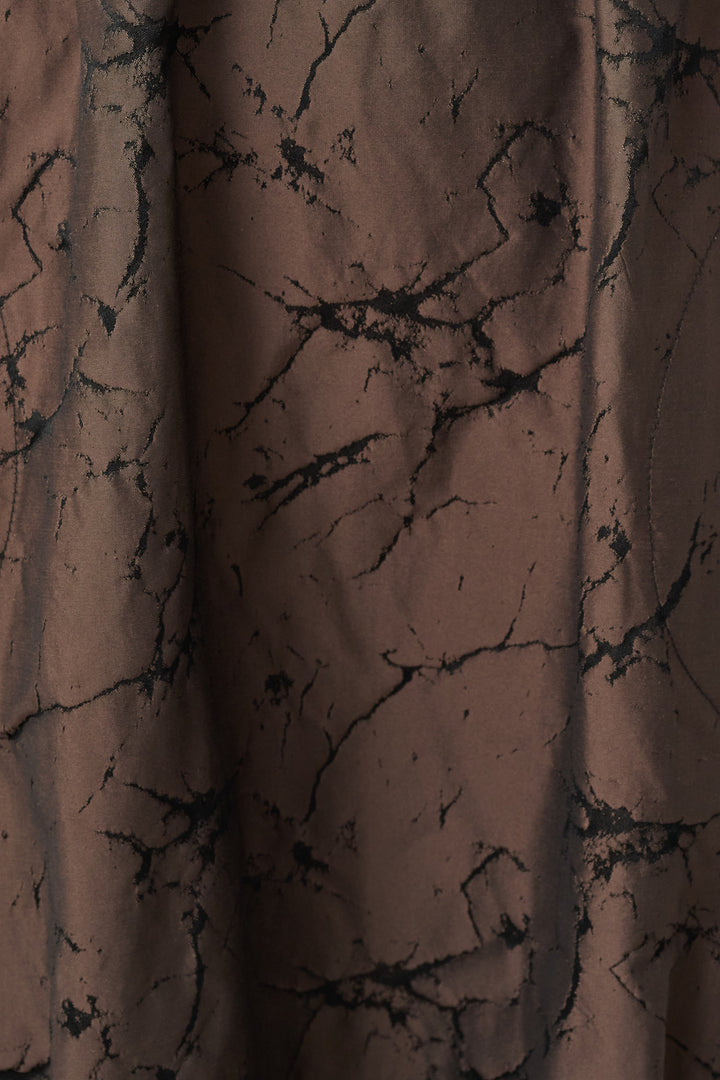 Jacquard Memory & Silky Knit cocoon Dress Style 263219