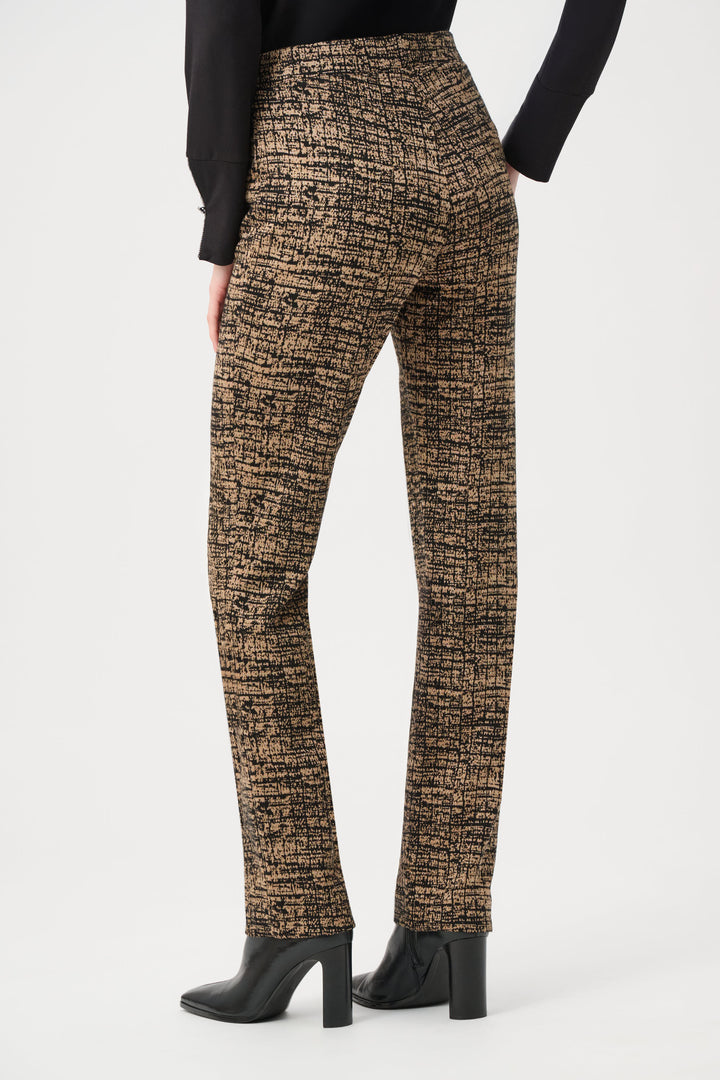 Abstract Jacquard Knit Pull-On Pants Style 263227