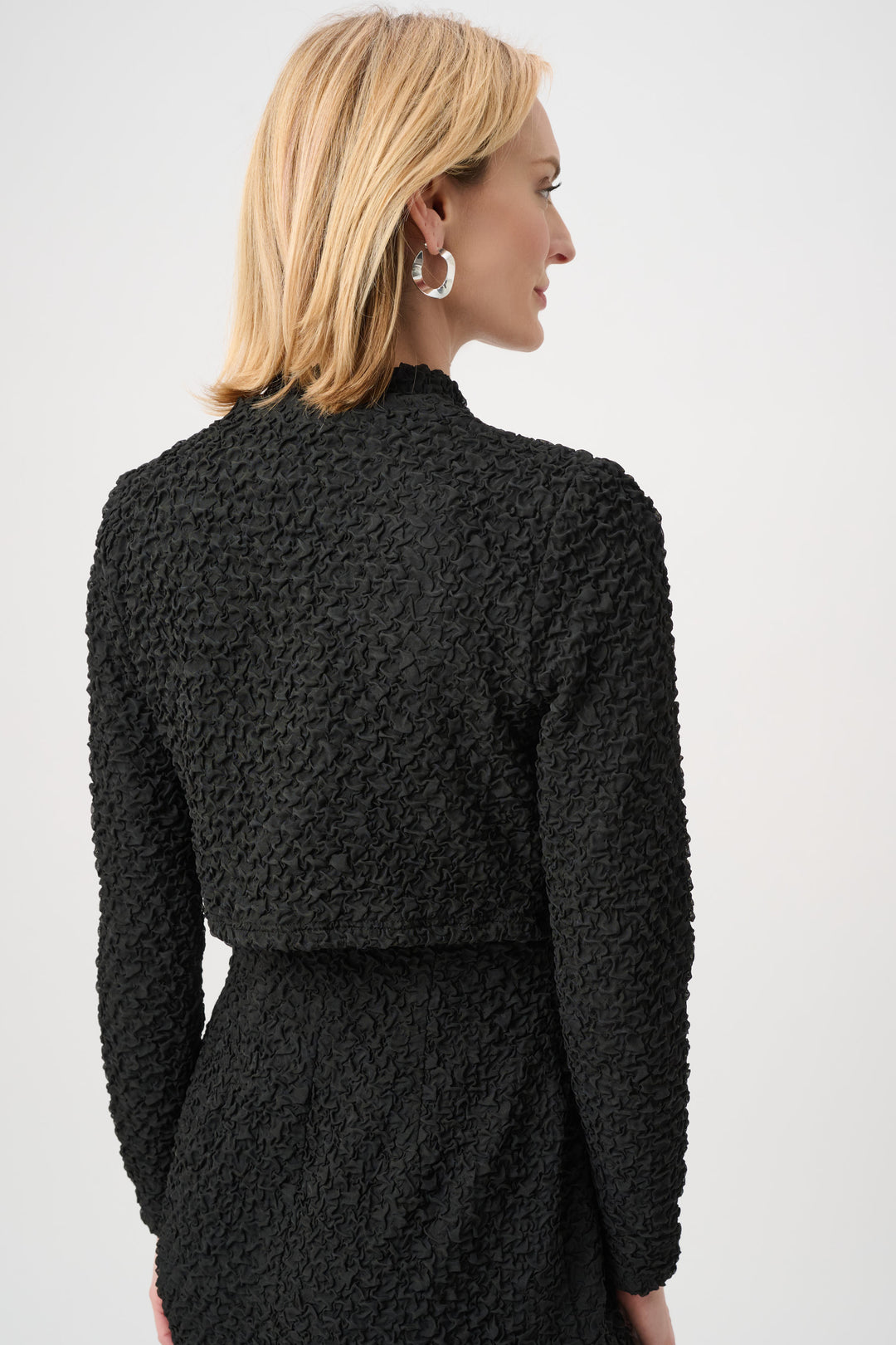 Textured Jacquard Bolero Style 263231