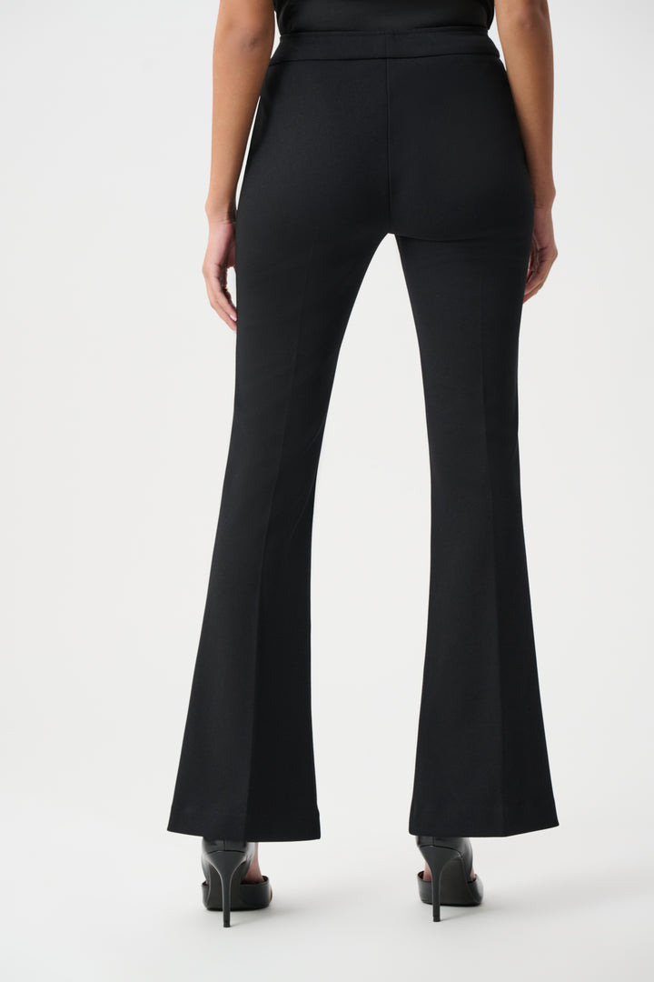 Scuba Crepe Flared Pull-On Pants Style 263234