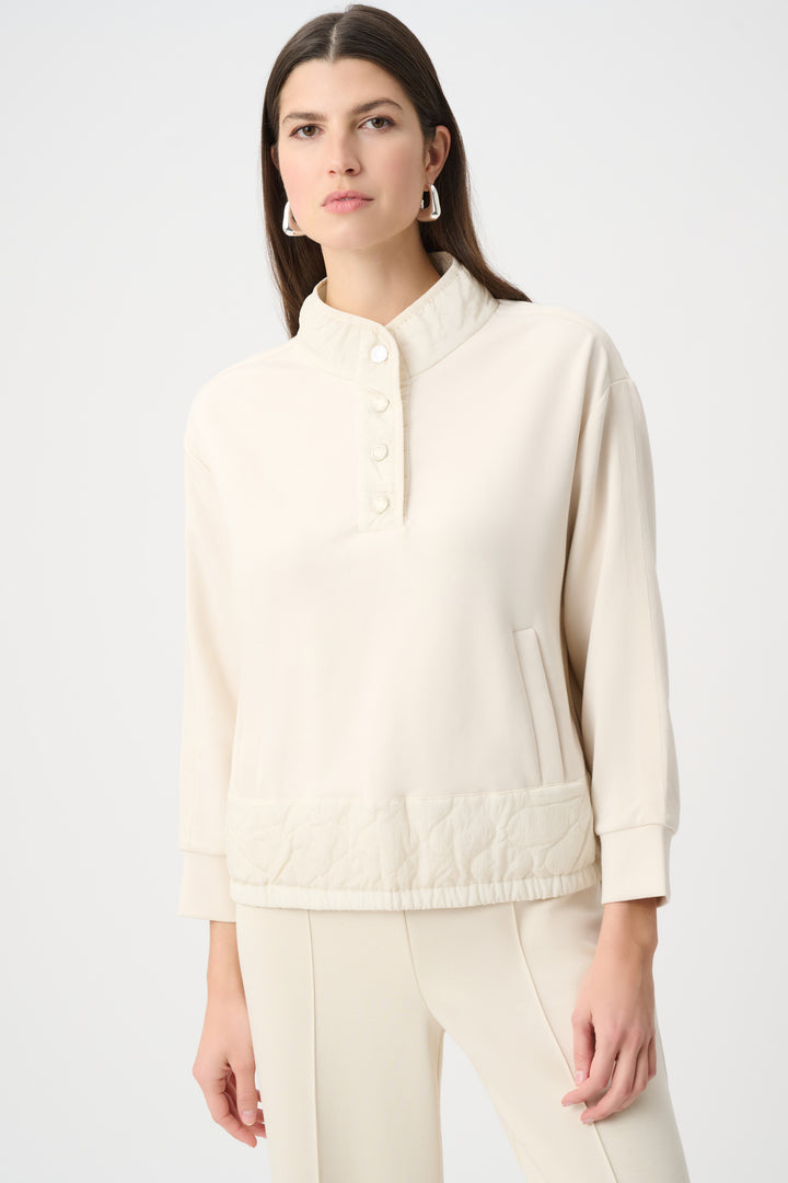 Scuba Jersey Funnel-Neck Jacket Style 263625