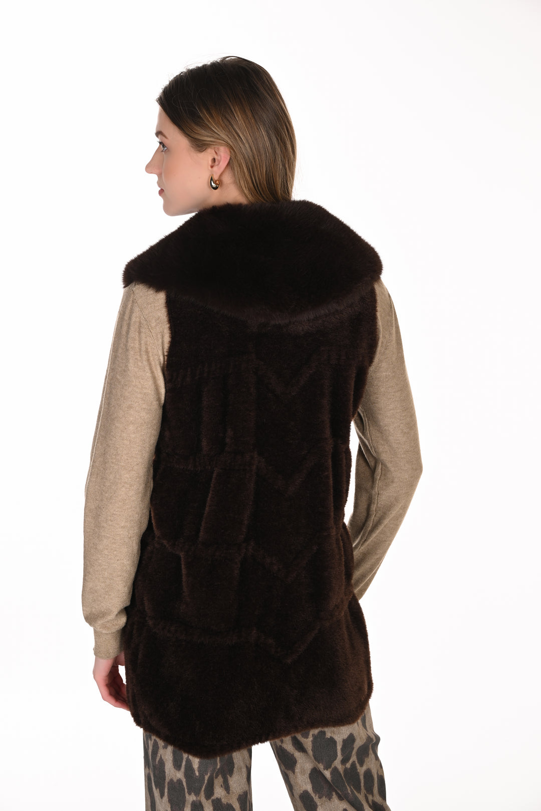Frank Lyman Faux Fur Vest 263704