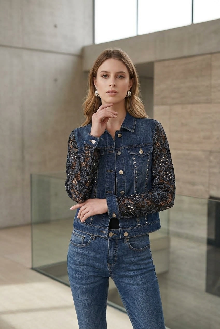 Frank Lyman Denim Jacket 263706