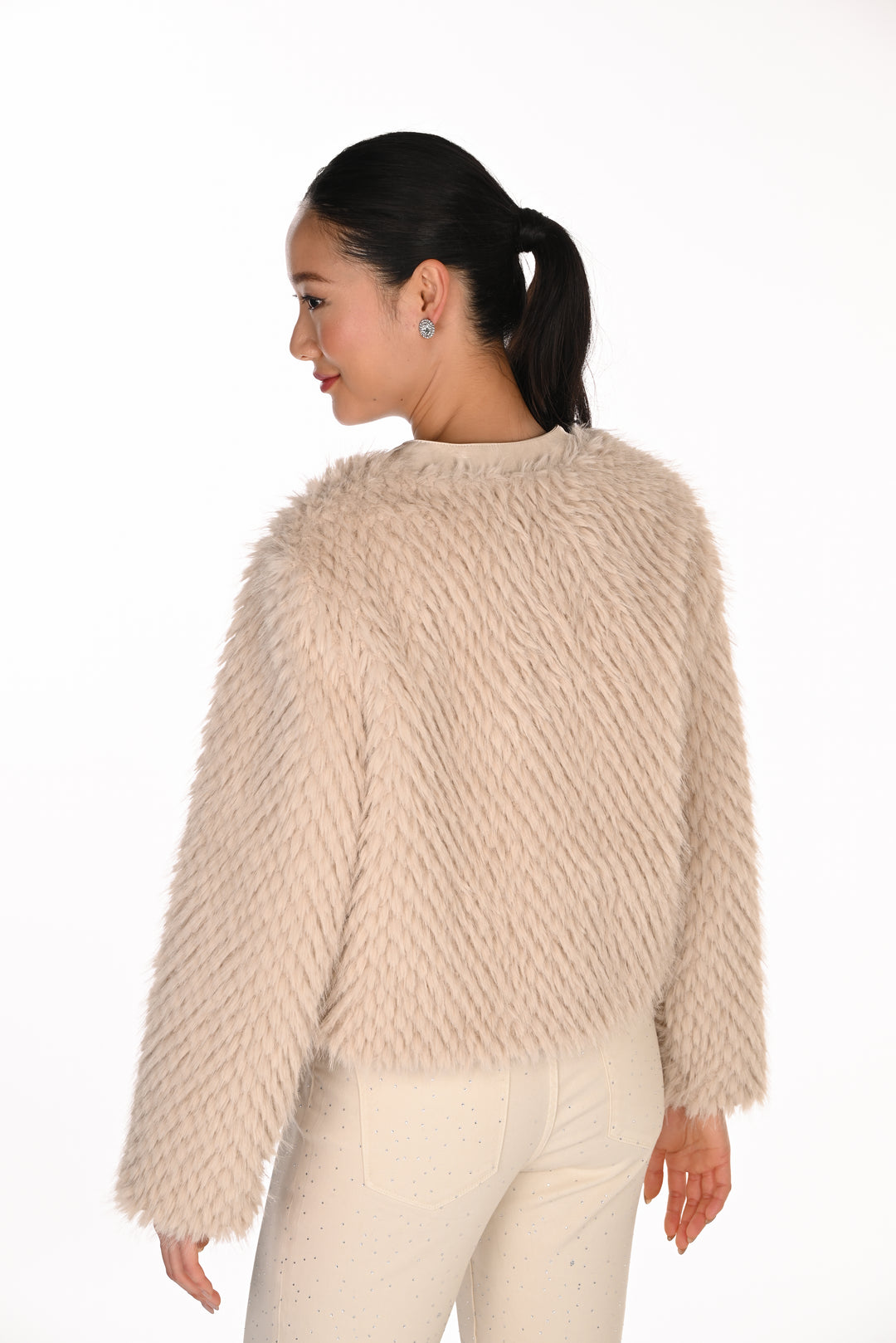 Frank Lyman Faux Fur Jacket 263709