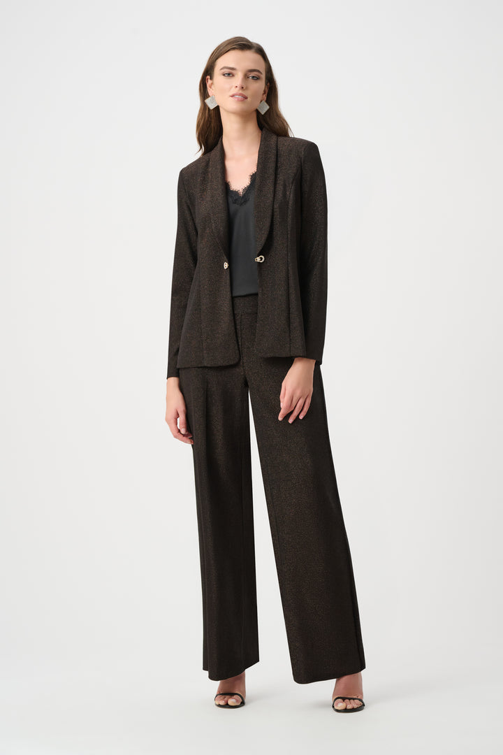 Sparkle Knit Wide Leg Pull-On Pants Style 263726