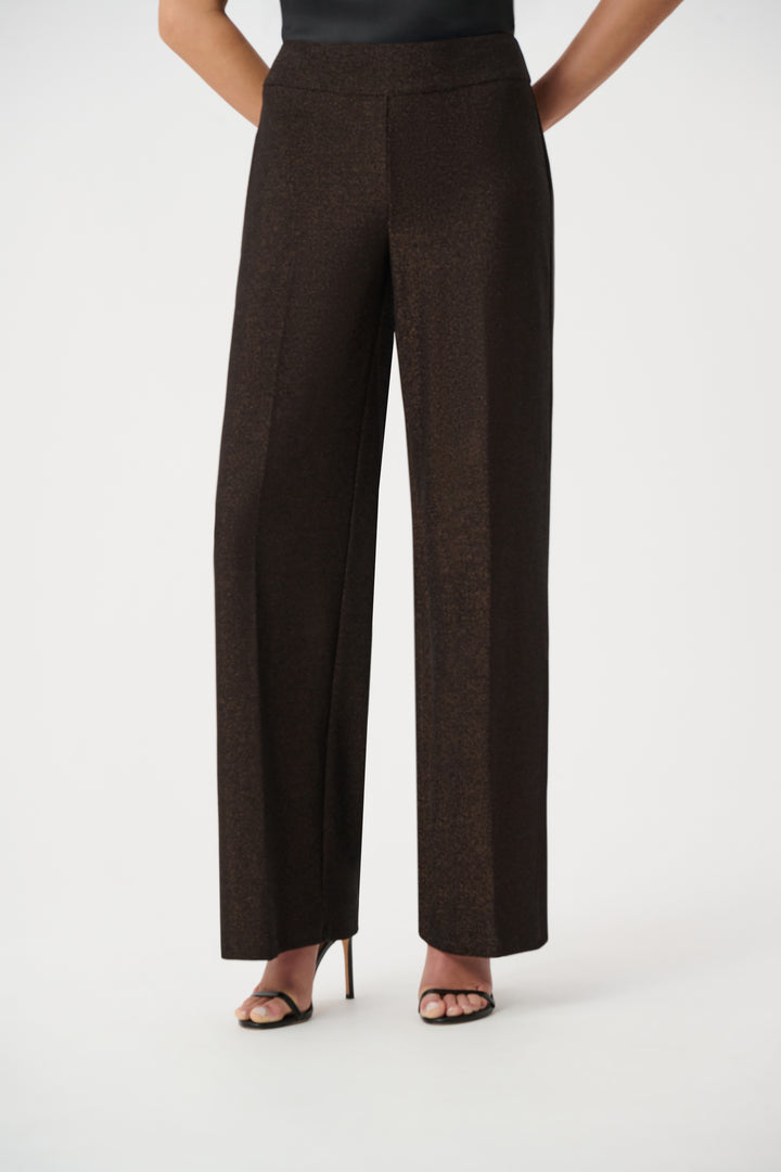 Sparkle Knit Wide Leg Pull-On Pants Style 263726