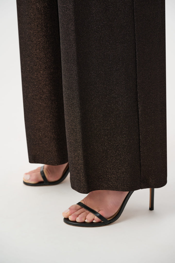 Sparkle Knit Wide Leg Pull-On Pants Style 263726