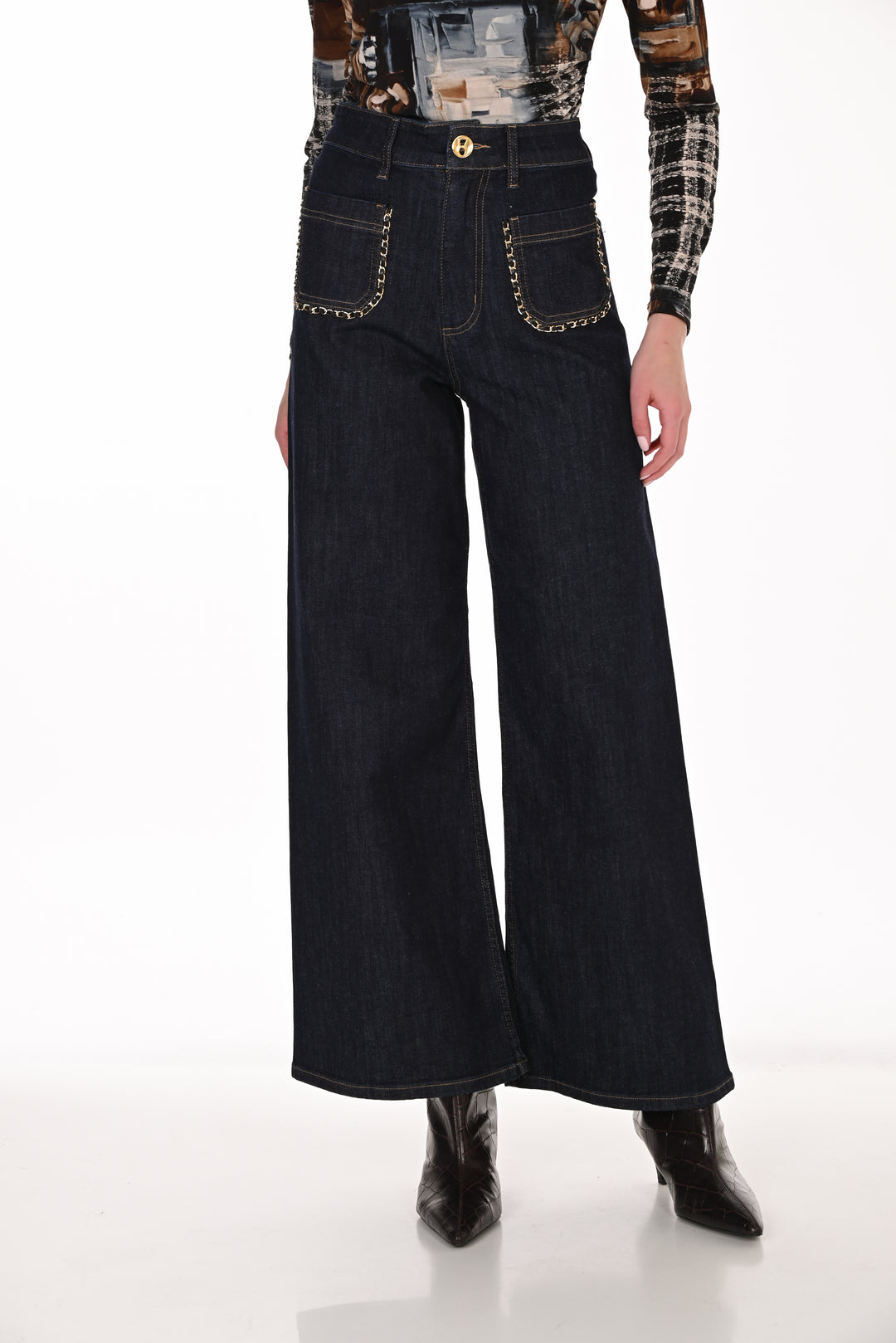 Frank Lyman Denim Pant 263733
