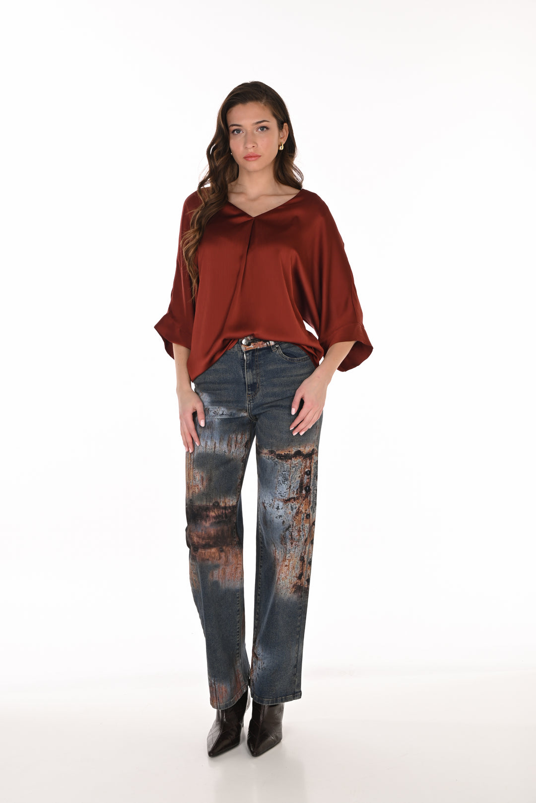 Frank Lyman Denim Pant 263743