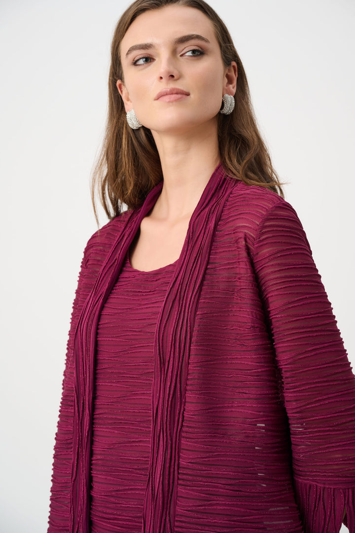 Sparkle Cascade 2 piece Jacket With Cami 263755