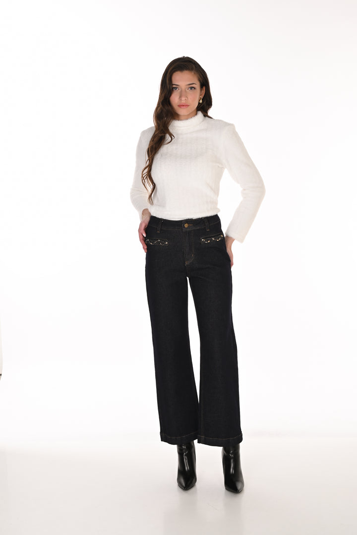 Frank Lyman Denim Pant 263768
