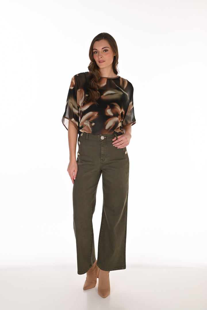 Frank Lyman Denim Pant 263789